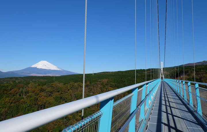日本最長４００ｍの人道吊橋「三島スカイウォーク」
